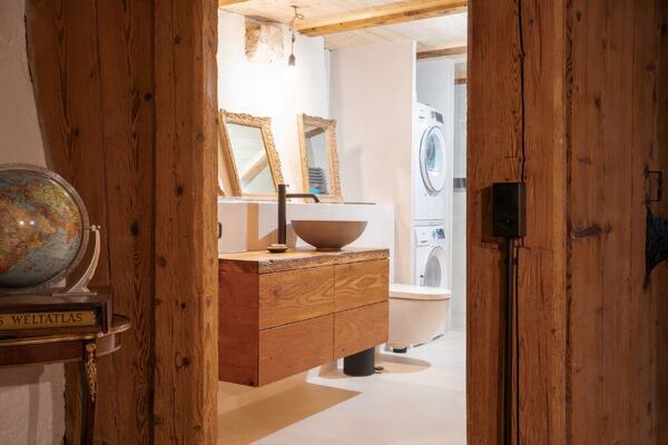 Badezimmer aus Holz