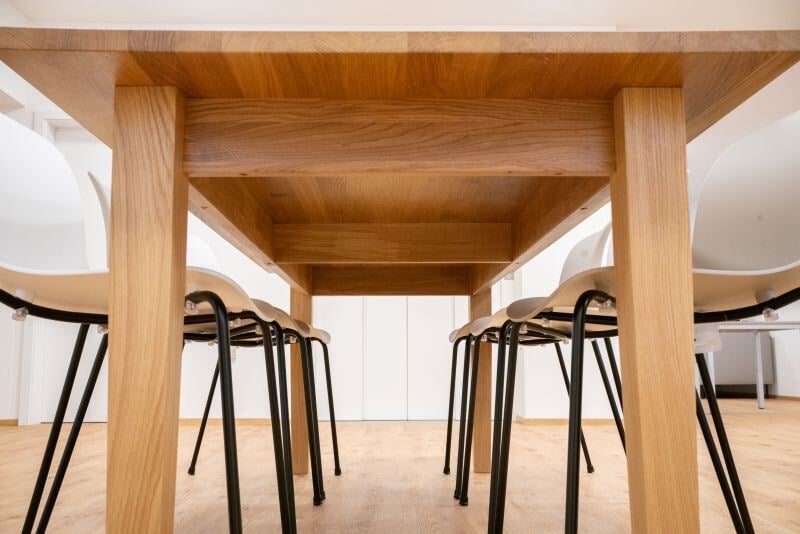 Eiche Holztisch Schreinerei Nobs