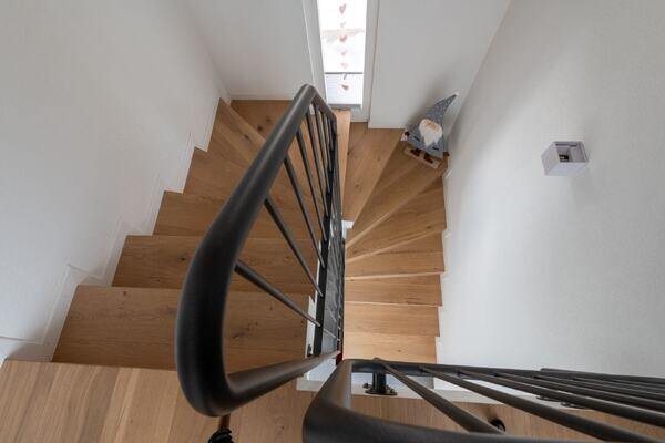 Wendeltreppe aus Holz 